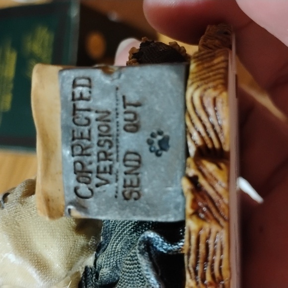 1993 THE BOYDS COLLECTION...TAKE THIS JOB RESIN BEAR FIGURINE. - Picture 5 of 12